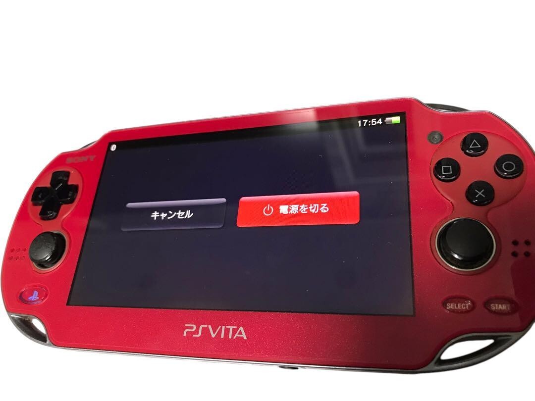 SONY PlayStation PS Vita PCH-1000 ZA03 Cosmic Red Wi-Fi model Exc