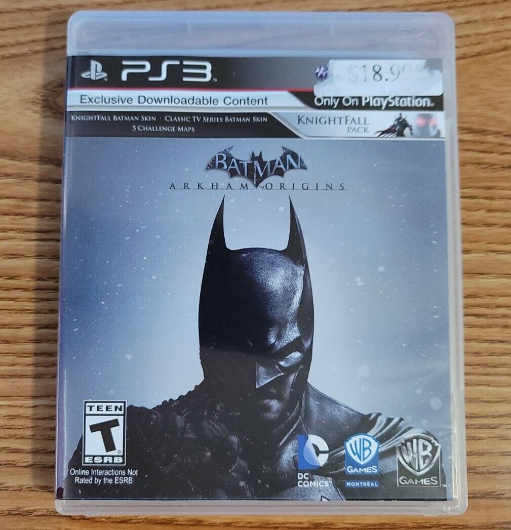 Jogo Batman Origins PS3 Mídia Física Original (Seminovo)