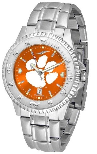 Clemson Tigers NCAA Jack Mason Stainless Steel Womens Watch NEW Strat-o-timer Titanium Diver GMT: Cobalt – Jack Mason main image 4
