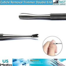 Skin Knife Double End Manicure Pedicure Dead Skin Remover Trimmer Knife Steel