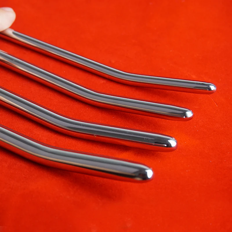 penis sounds sounding stainless steel long rod insert plug stretcher STAINLESS STEEL HOLLOW SKULL URETHRAL SOUND PENIS PLUG main image 0