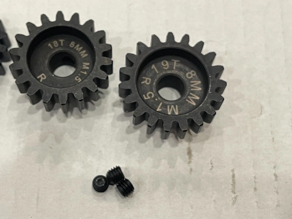 17T 18T 19T M1.5 Mod 1.5  Pinion Gear 8mm Shaft  for 1/5 Traxxas X-Maxx - Image 2 of 2