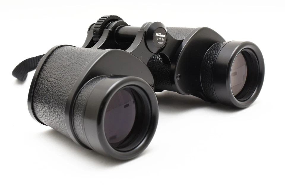 Nikon 10x35 6.6° WF Wide Field Binoculars Black Used From JAPAN - Image 4 of 4