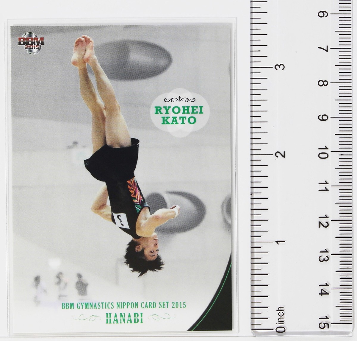 RYOHEI KATO - 2015 BBM GYMNASTICS Trading Card 