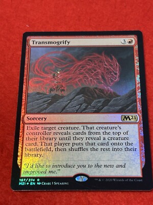 MTG Transmogrify Foil 167/274