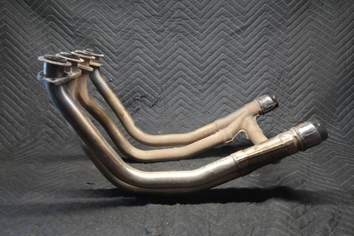 2003 03-06 Kawasaki Z1000 ZR1000 OEM Exhaust Headers Head Pipes Manifold SB10 - Picture 2 of 5