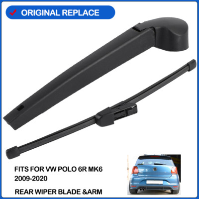 Rear Windscreen Wiper Arm Blade For VW Polo 6R Hatchback Back Windshield Wiper