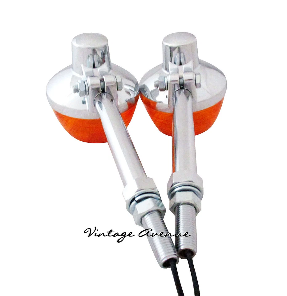 HONDA CA175 CA175 CD125 CB125 CL125A SS125A CM185 TURN SIGNAL W/LONG STEM (TW56) - Image 3 of 4