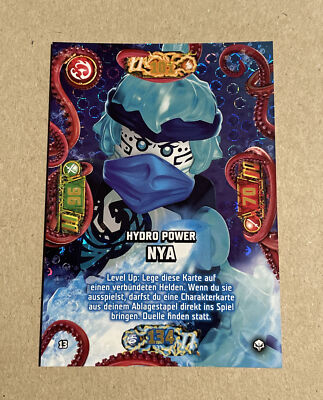 HYDRO POWER NYA - LEVEL UP  - Nr. 13 - LEGO Ninjago Serie 7 NEXT LEVEL - NEU !!!