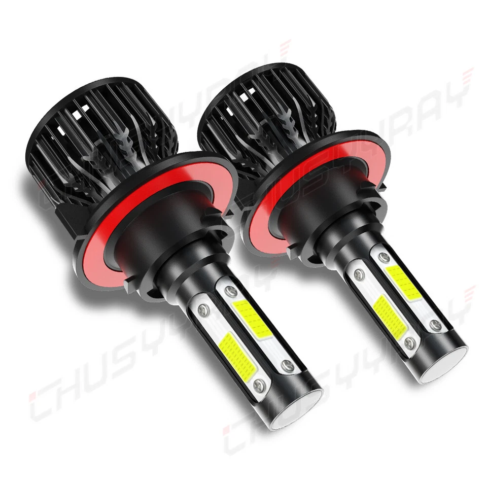 For 2005 2006 2007 Ford F250 F350 F450 F550 Super duty LED Headlight bulbs 6000K - Image 2 of 4