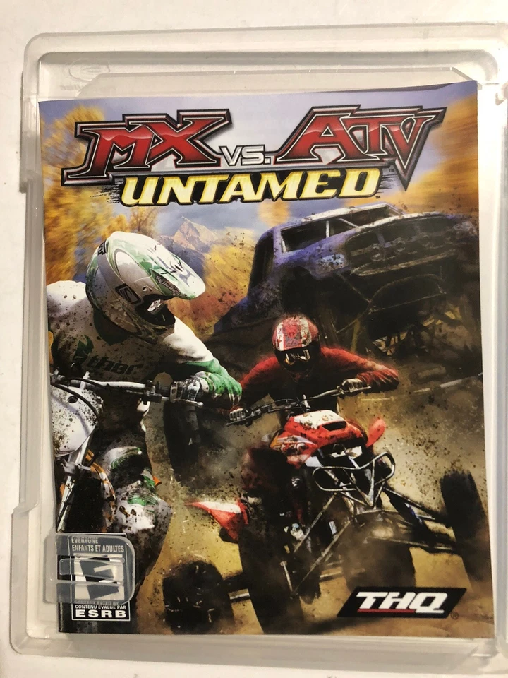 MX Vs ATV Untamed Playstation 3 Video game  With Guide Tested and works - Image 4 of 4