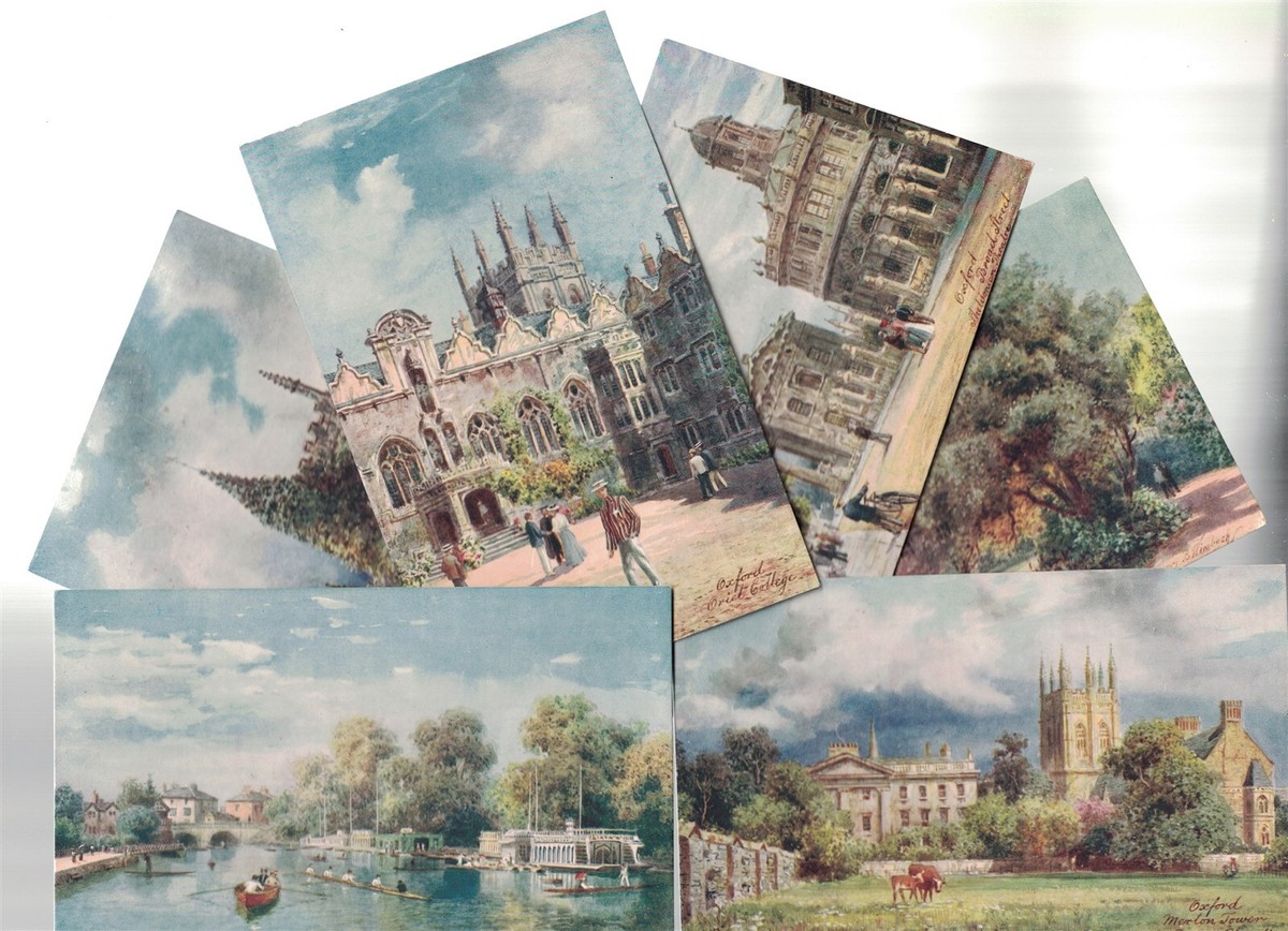 アンティーク　Oxfordの風景　1910 1910 PICTURESQUE OXFORD 60 VIEWS & DESCRIPTIONS with