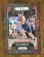 2024 Panini Prizm Monopoly WNBA Erica Wheeler #44 Red Icons Indiana Fever
