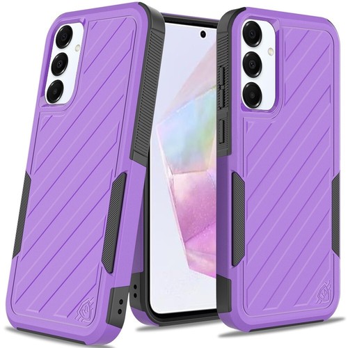 Coque pour Samsung Galaxy A36 5G Noble Hybride Armure avec Clip Ceinture Étui Housse - Photo 3 sur 22