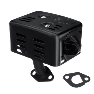 GX160 GX200 5.5hp 6.5hp Clone GX120 GX140 159cc 196cc 212cc Engine Motor Muffler Exhaust Assembly With Exhaust Pipe Replacement