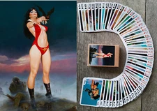 Playing Cards (Poker Deck 54 Cards) VAMPIRELLA Vintage Fantasy Art by Torres 040