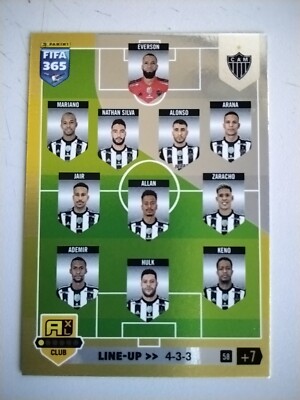 Panini Fifa 365 Adrenalyn XL 2023 - 58 - Line-Up - Team Mate - Atletico Mineiro 