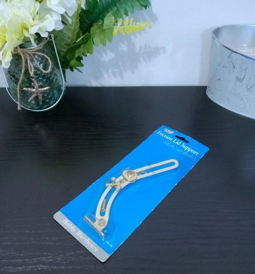 Ives By Schlage Steel Brass Friction Lid/Door Support 70° Angle Left Side  - Image 3 of 4