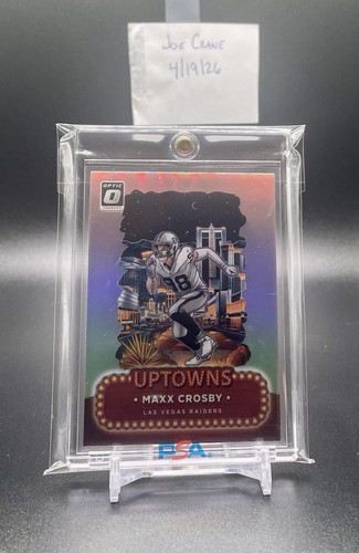 2024 Panini Donruss Optic Maxx Crosby Uptowns SSP Case Hit #22 Raiders