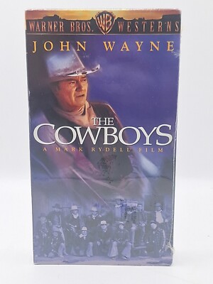 The Cowboys (VHS, 1997, Warner Bros.) John Wayne/Bruce Dern/Roscoe Lee Browne!