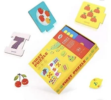 Jar Melo First Puzzle Match And Count X30 For 18M+