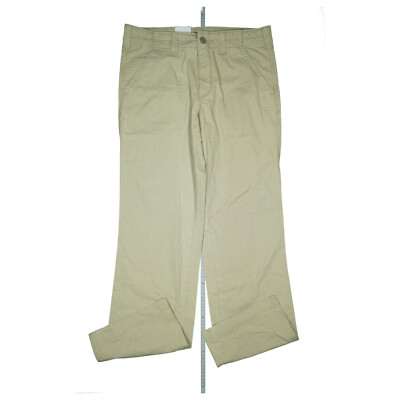 Mac Winston Men Chino Pants Stretch Comfort Straight Regular W33 L34 Beige New