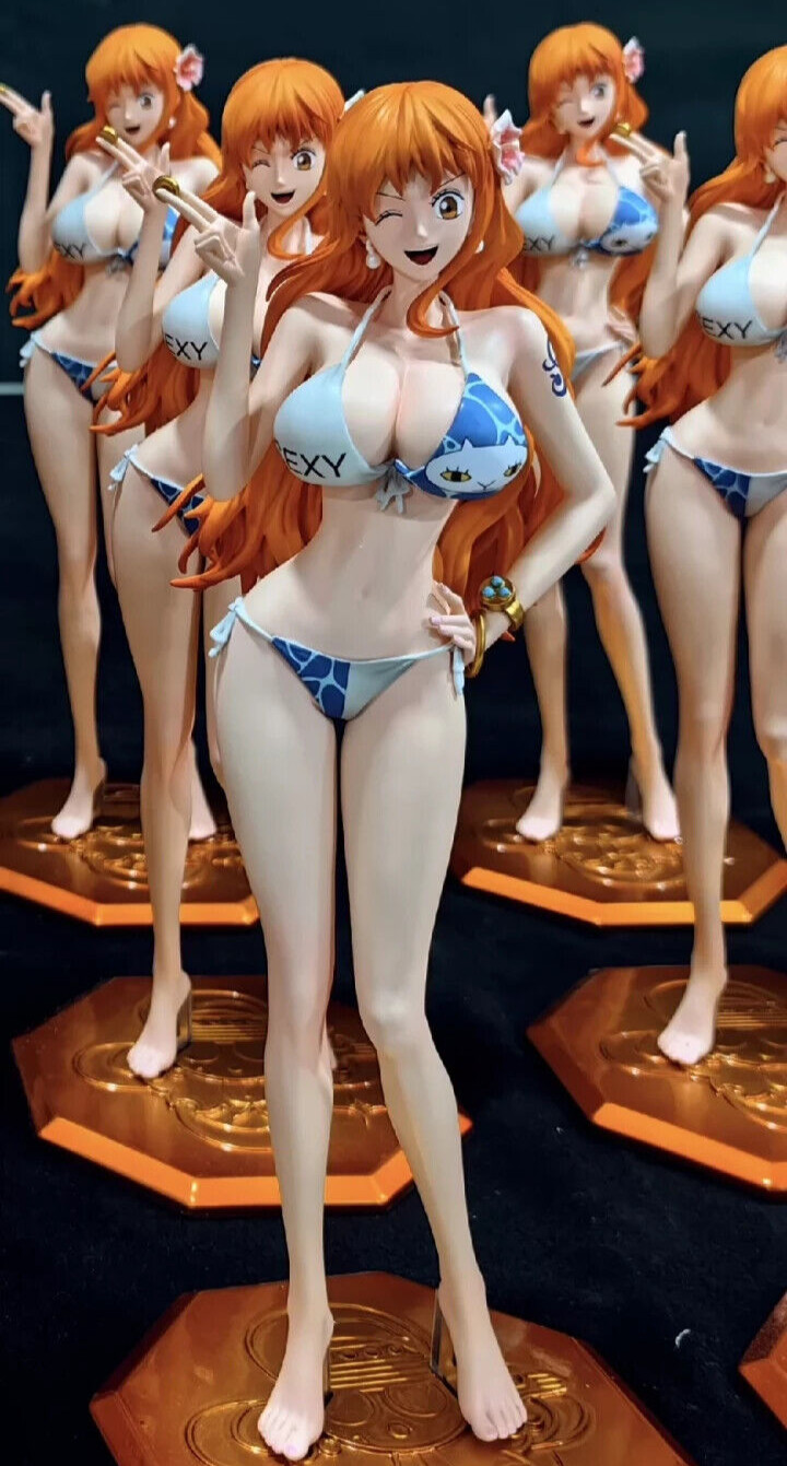 Star Studio One Piece Nami Statue 1/6 Swimsuit Model Cast Off Painted  Limited