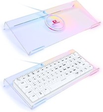Acrylic Computer Keyboard Holder366 Kinds RGB Compact Keyboard TrayGaming Key...