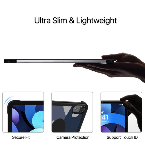 Hülle für iPad Air 5. / 4. Generation 2022 / 2020 Cover Camouflage Grau - Bild 6 von 7