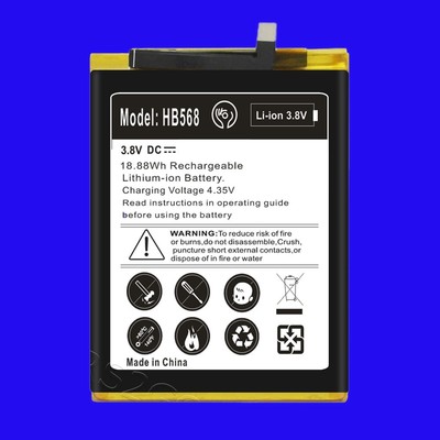 Li_ion 5620mAh Extended Slim UPGRADE Battery For Motorola Moto E5 Supra XT1924-6
