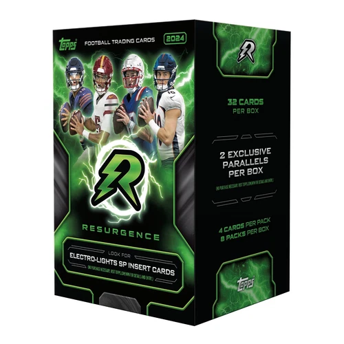 2024 Topps Resurgence Football Factory Sealed Blaster Box - 32 Ct.