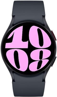 Samsung Galaxy Watch6 40mm with Standard strap MO, Two Fast Chargers - GRAPHITE