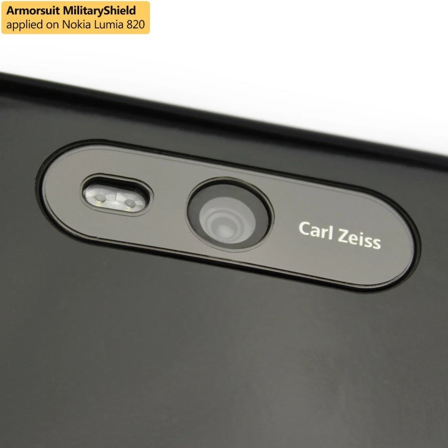 ArmorSuit MilitaryShield Nokia Lumia 820 Screen Protector + Full Body Skin USA - Image 3 of 4