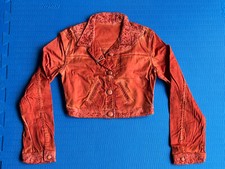 55629 Damen Jacke Jeans Jacky-O Modell ALESSIA Gr. S orange