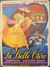 LA BELLE OTERO RICHARD POTTIER MARIA FELIX JACQUES BERTHIER MOVIE POSTER
