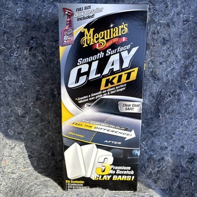 Meguiar's Smooth Surface & Full Size Quik Detailer Clay Kit