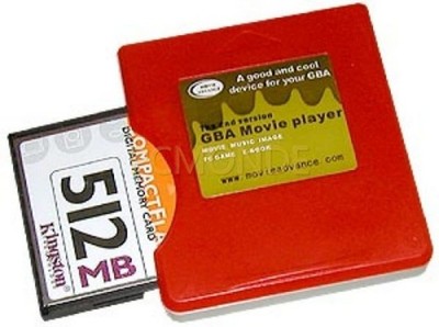 Movie Player Compact Flash CF for GBA Game Boy Advance SP (GBA-MP