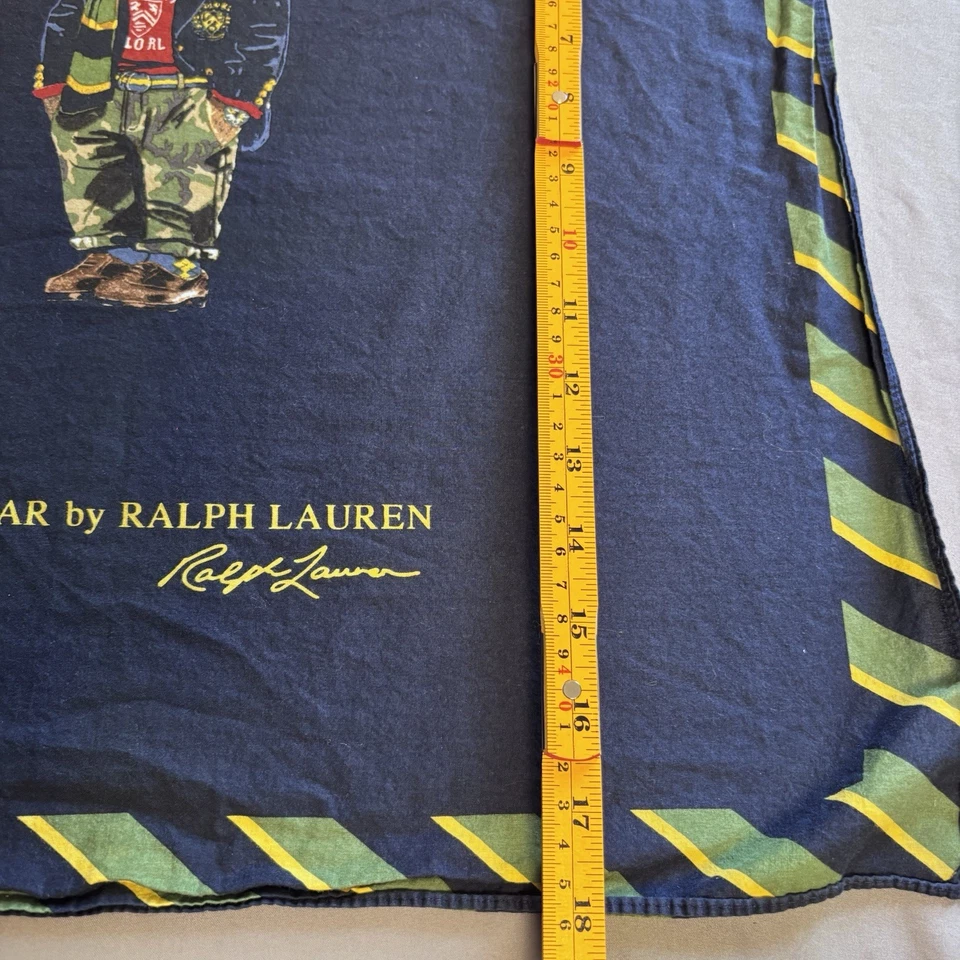 Pañuelo POLO RALPH LAUREN POLO OSO 100 % Algodón Bandana Foto 3 de 4