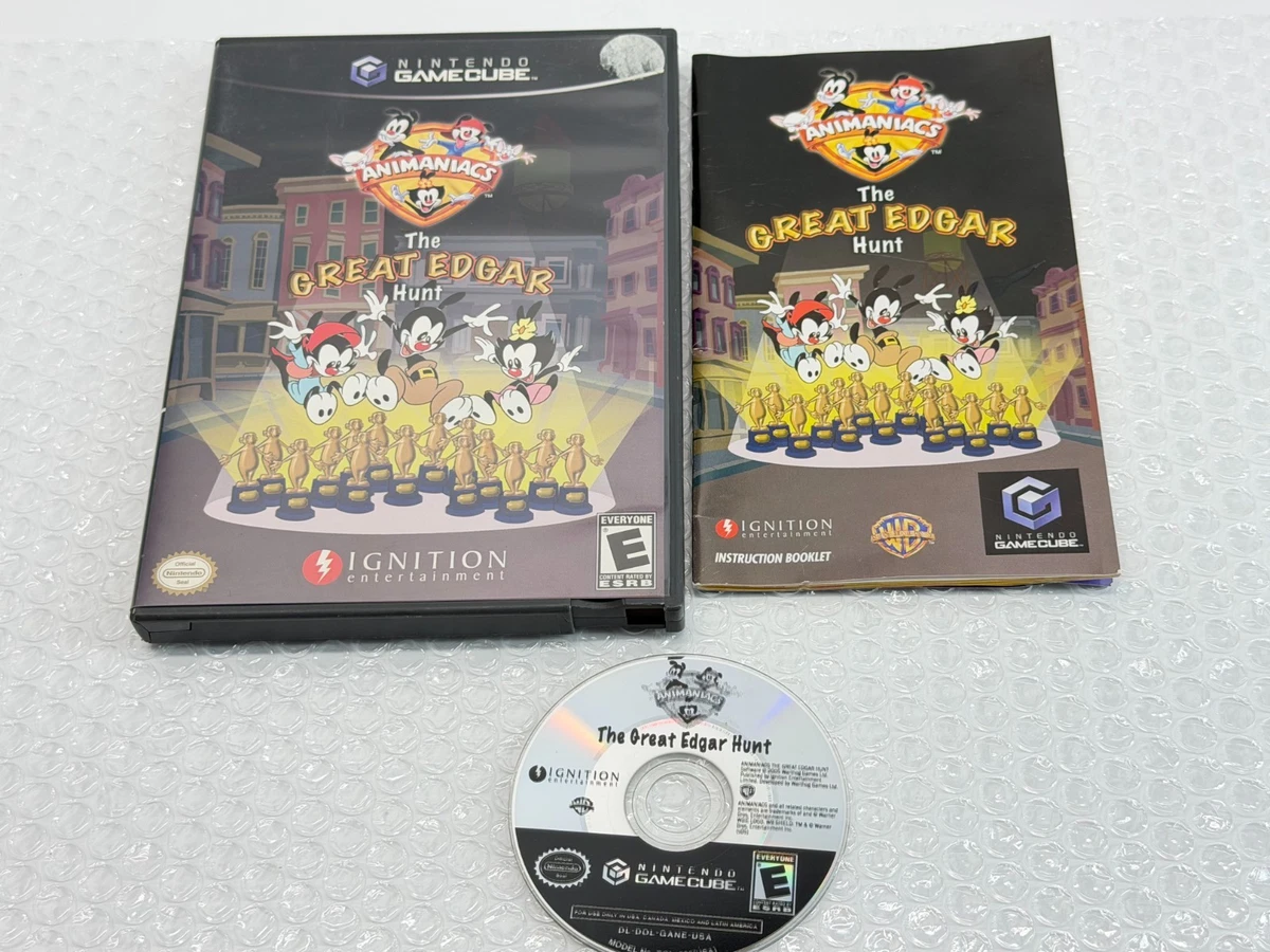 Jeu Animaniacs The Great Edgar Hunt Sur Xbox – Version PAL-DE (Allemande) – Occasion