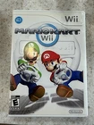 SUPER MARIO KART WII NINTENDO WII GAME DISC, MANUAL AND CASE WORKS GREAT NES HQ