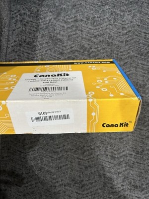 CanaKit Raspberry Pi 5 Starter Kit 8GB RAM 128GB MicroSD Turbine Black
