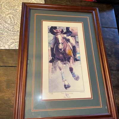 Vintage Equestrian, Framed And Matted, Limited Edition Photo