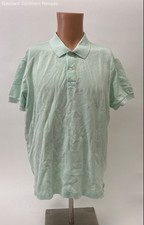 Banana Republic Men's Light Mint Green Polo - Size L