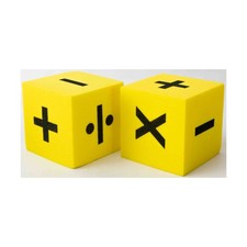 Koplow Foam Dice Math 4 Function Operator 2 New