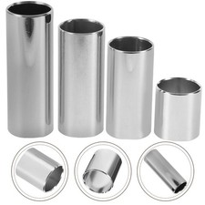 4 Pcs Metal Slide Guitar for Musical Instrument Finger Slider Slides Acoustic