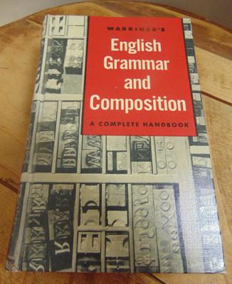 Warriner s English Grammar & Composition Complete Handbook HC Vtg 1957