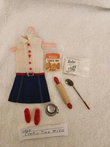 Mattel Barbie Skipper #1912 Cookie Time Complete Set 1965/66 Vintage Fashion