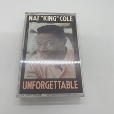 nat king cole unforgettable cassette Tape 1984 Capitol Records Tested
