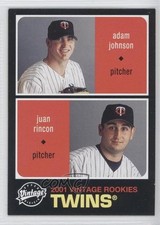 2002 Upper Deck Vintage Adam Johnson Juan Rincon #105 0b4