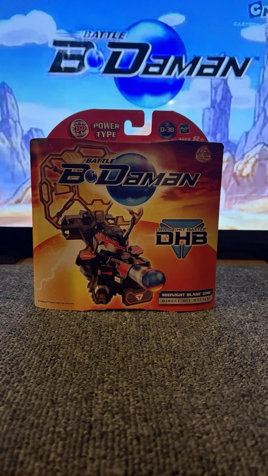 NUEVA FIGURA DE BATALLA B-DAMAN MIDNIGHT BLADE DHB GOLPE DIRECTO ARMADURA TIPO PODER Foto 2 de 4